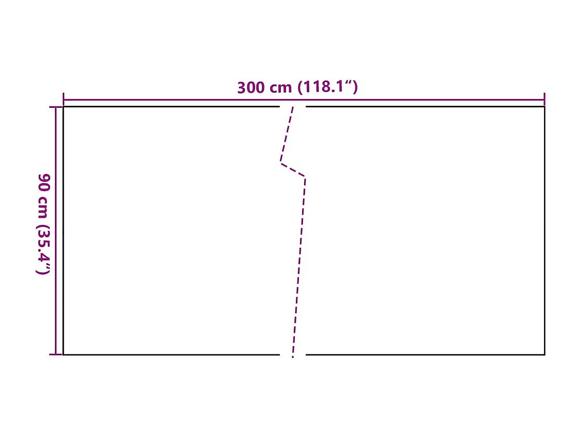 Paravent de balcon brun et noir 300x90 cm résine tressée