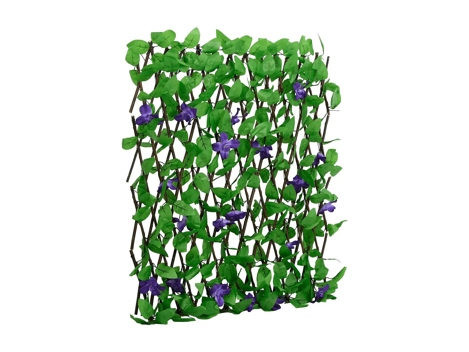 ?Traliccio di edera artificiale espandibile verde 180x70 cm