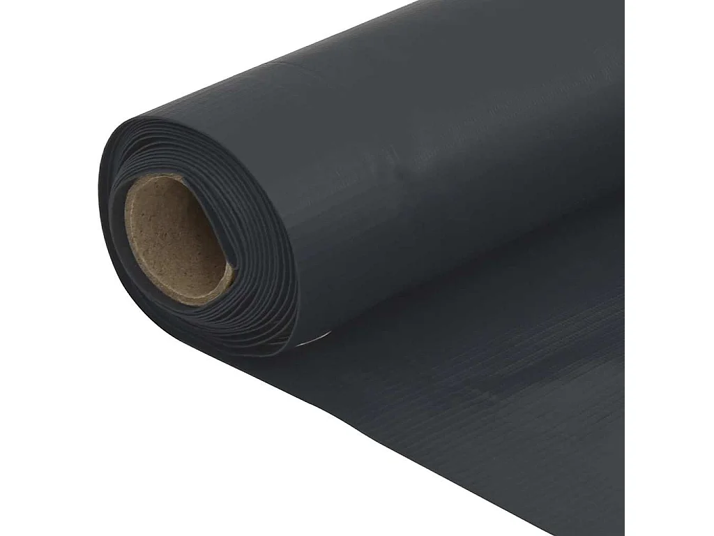 écran d'intimité de balcon anthracite 500x120 cm PVC