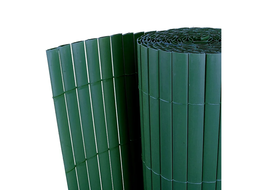 PVC-Zaunfeld, 90 x 300 cm, grün