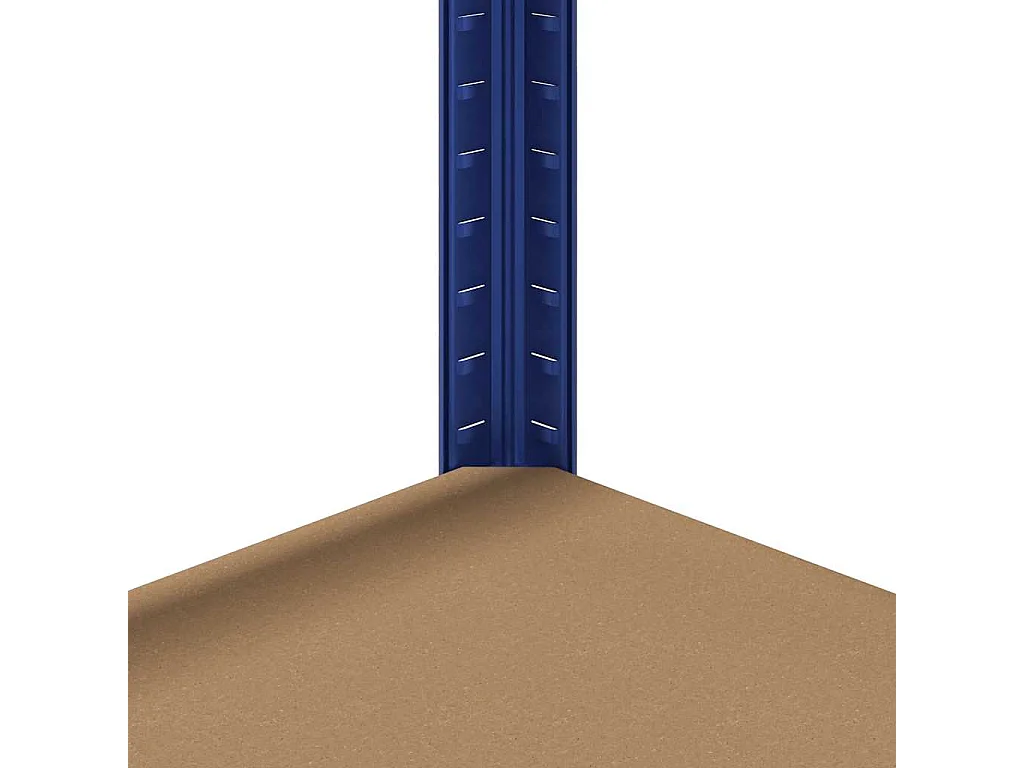 étagères de rangement à 5 niveaux 3 pcs Bleu