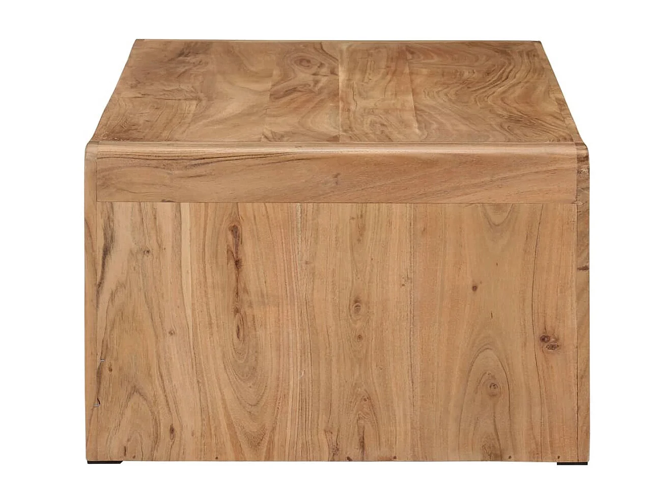 Couchtisch 110x55x35 cm massives Akazienholz