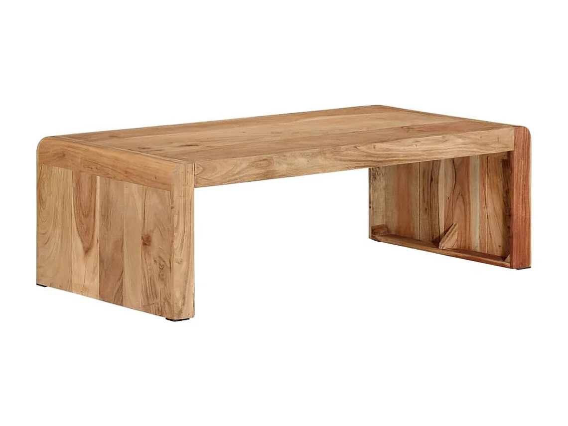Couchtisch 110x55x35 cm massives Akazienholz