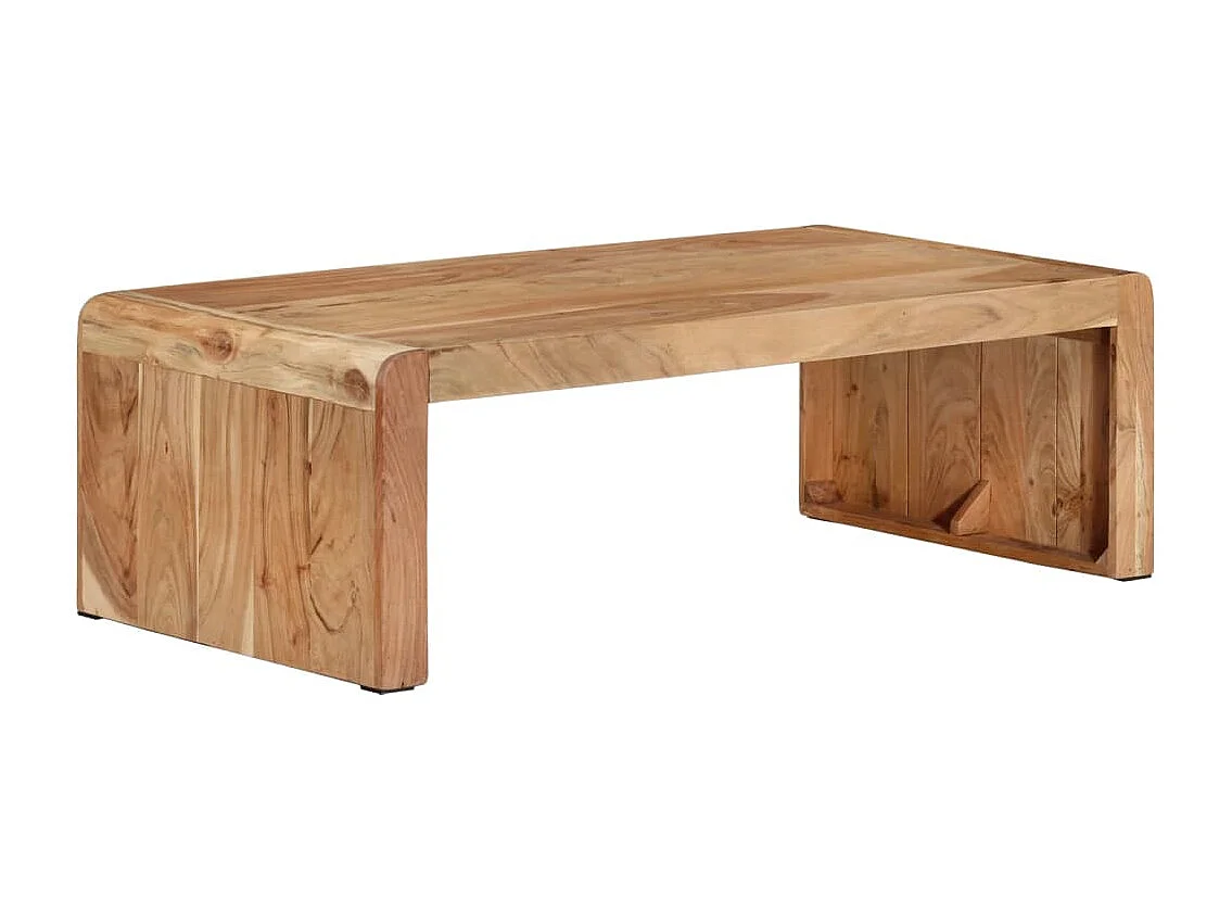 Couchtisch 110x55x35 cm massives Akazienholz