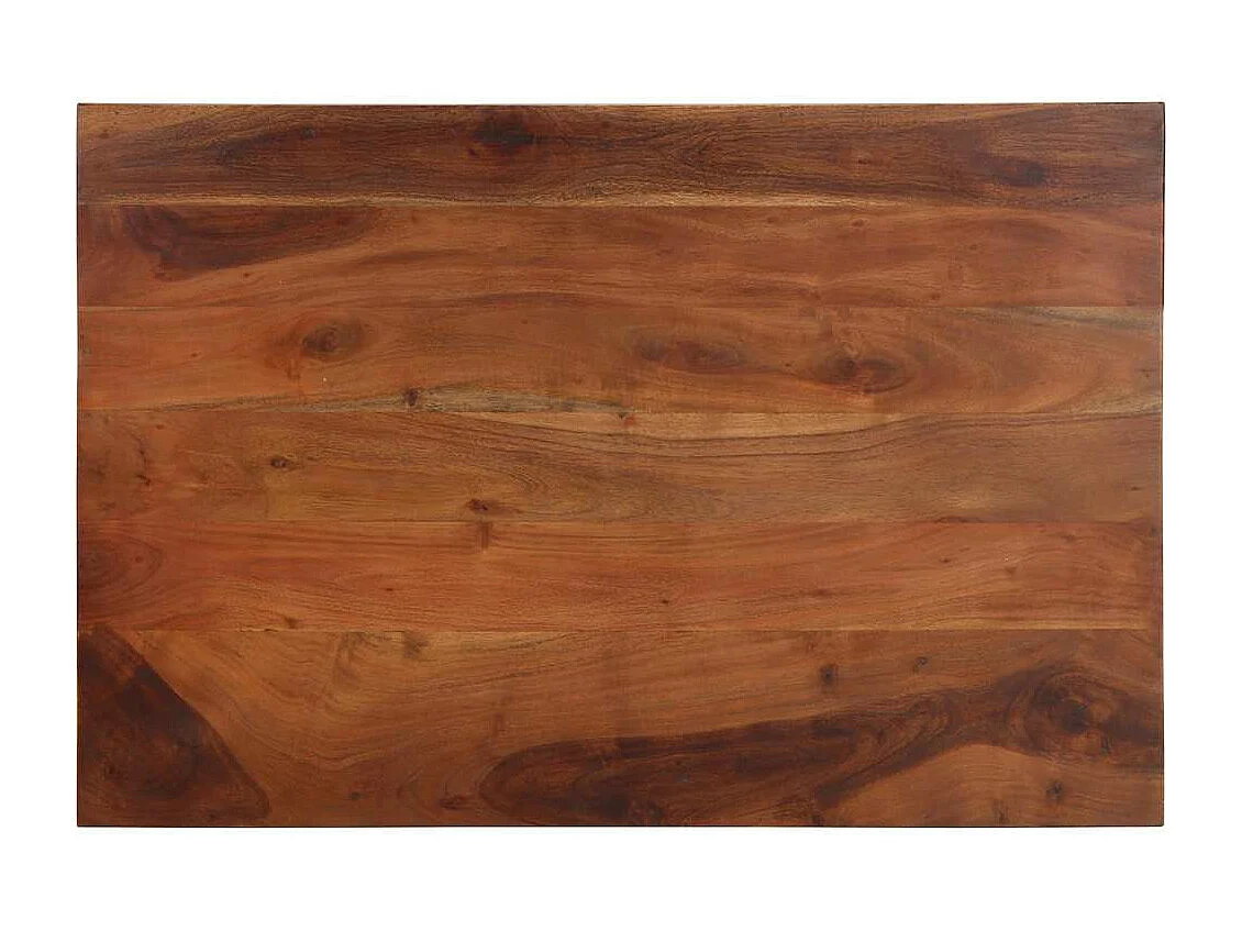 Tavolino 90x60x30 cm in legno massello di acacia