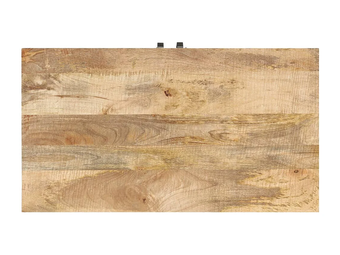 Mesa de centro 90x50x35 cm Madeira maciça de manga