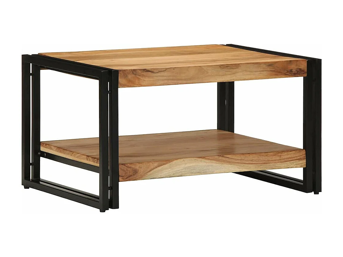 Table basse 70x50x38 cm bois massif acacia