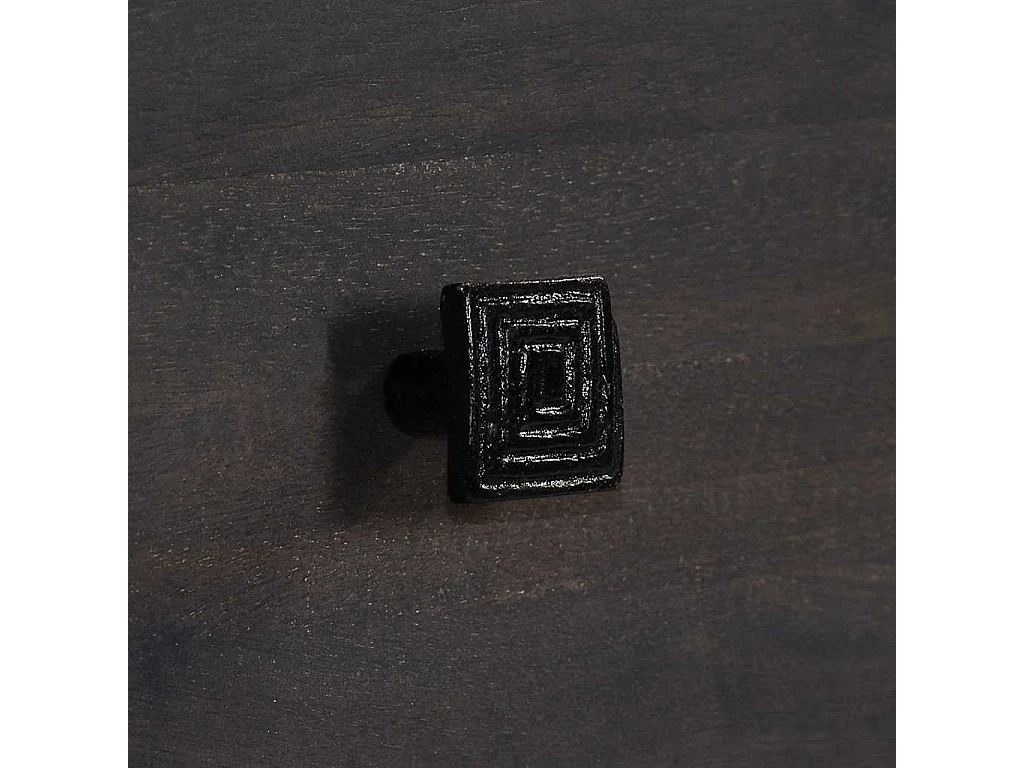 Table basse bois de manguier massif 100x60x35 cm