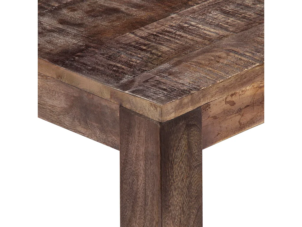 Table basse 50x50x35 cm Bois de manguier massif