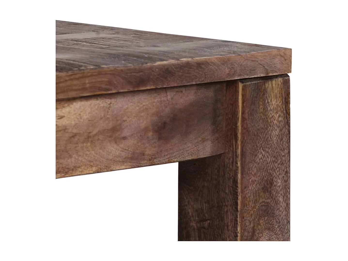 Table basse 50x50x35 cm Bois de manguier massif