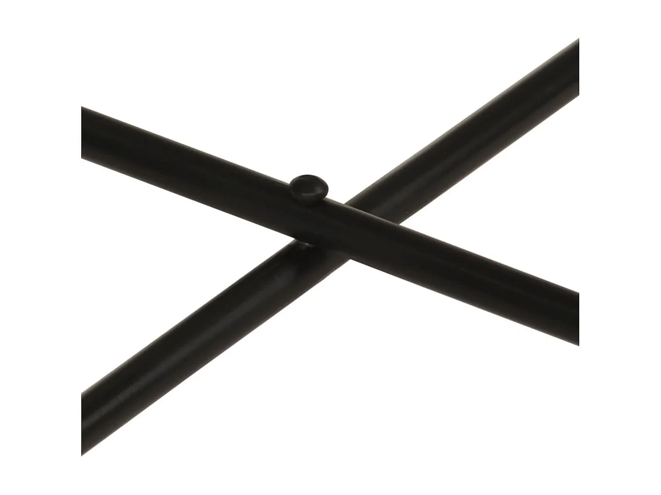 Tavolini da caffè set di 2 in ottone e metallo nero