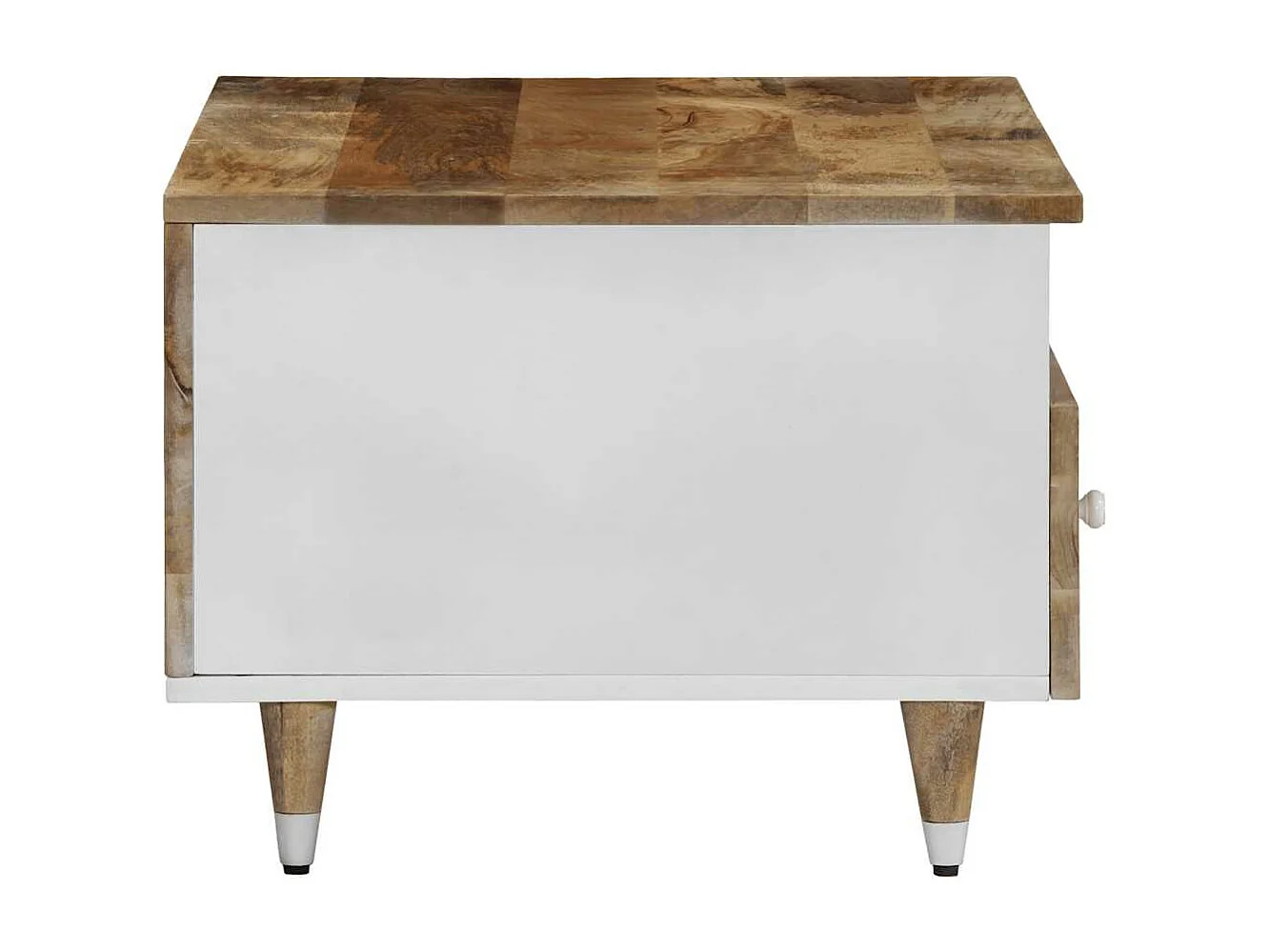 Table basse 80x54x40 cm bois de manguier massif