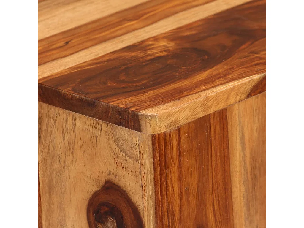 Table basse Bois massif 70x70x30 cm