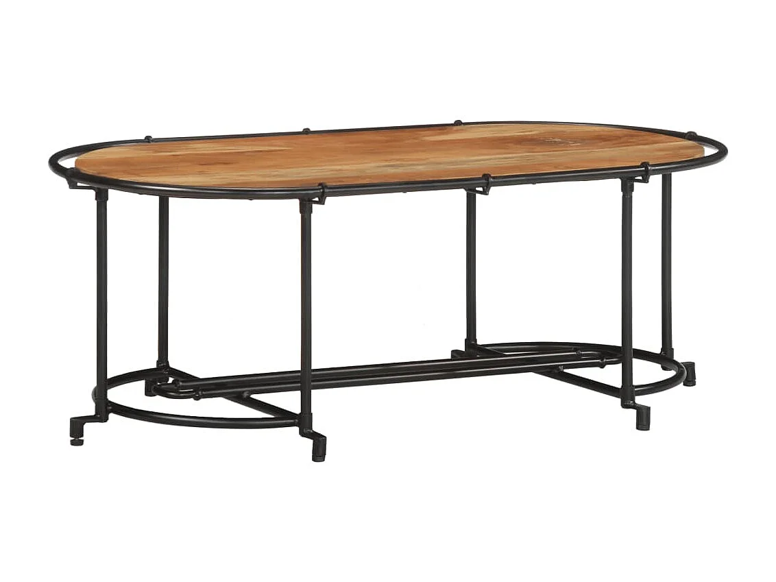 Table basse 110x55x40 cm bois massif d'acacia