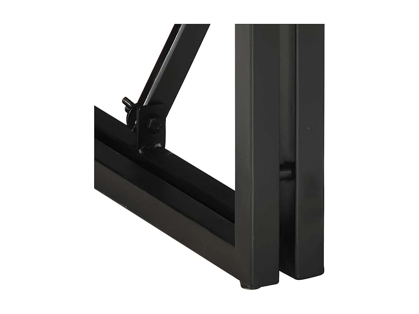 Tavolino 40x40x35 cm in legno massello di mango grezzo