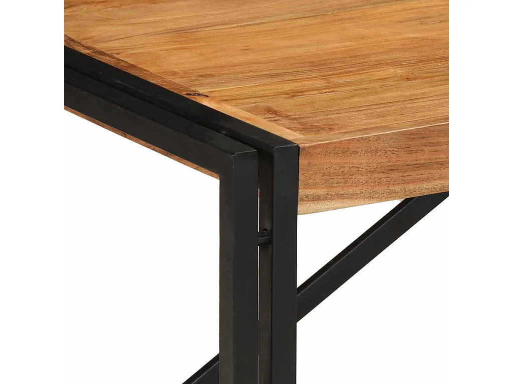 Table basse 100x50x35 cm bois massif d'acacia