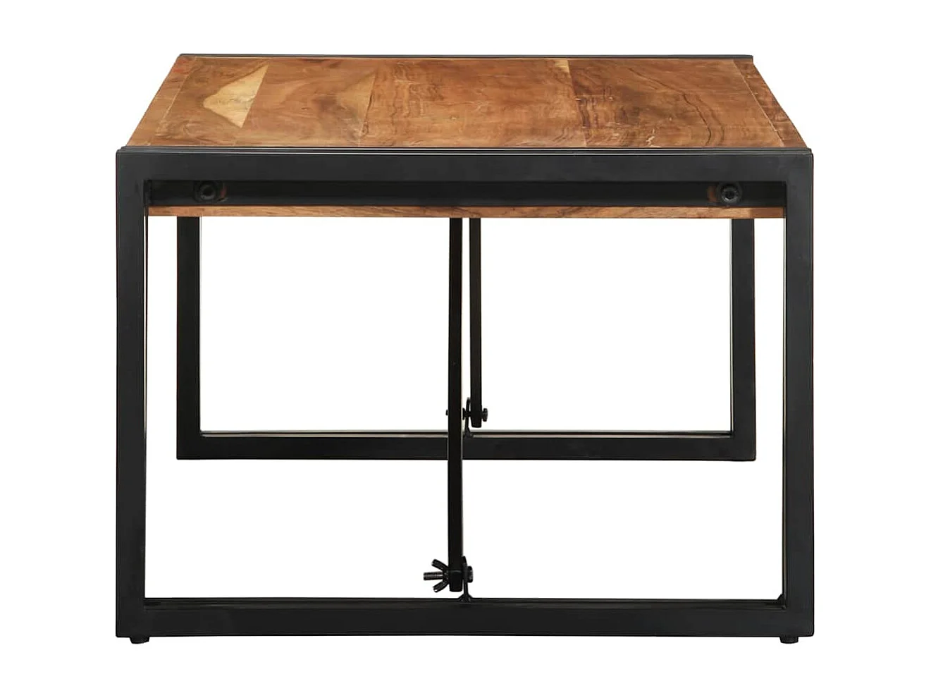 Table basse 100x50x35 cm bois massif d'acacia