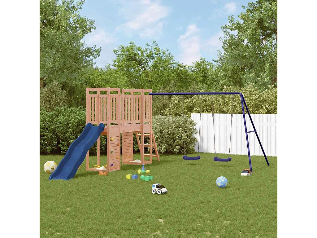 Außenspielplatz aus massivem Douglasienholz