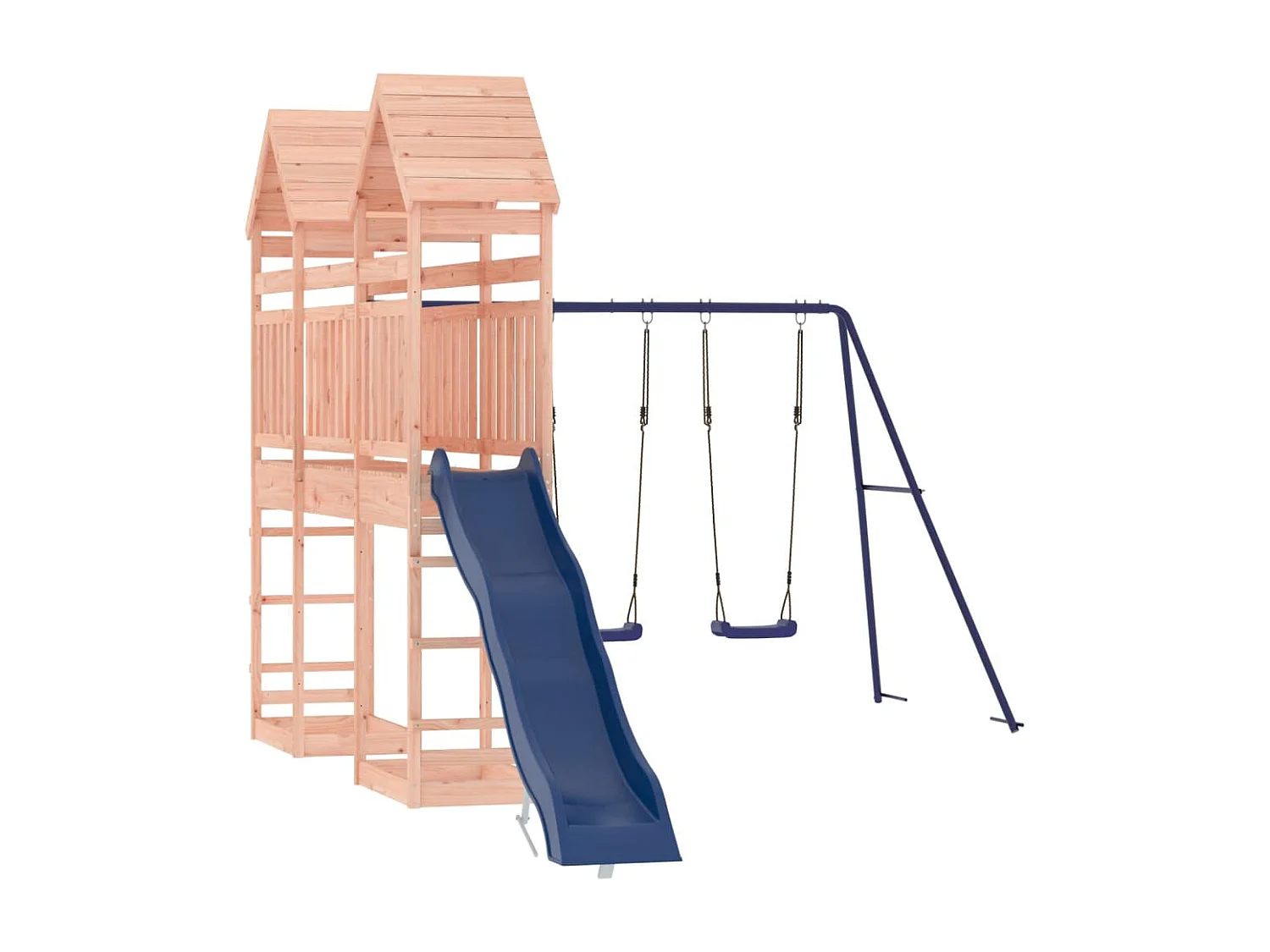 Parco giochi all'aperto in legno massello di douglas