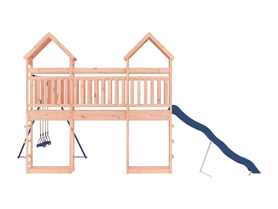 Parco giochi all'aperto in legno massello di douglas