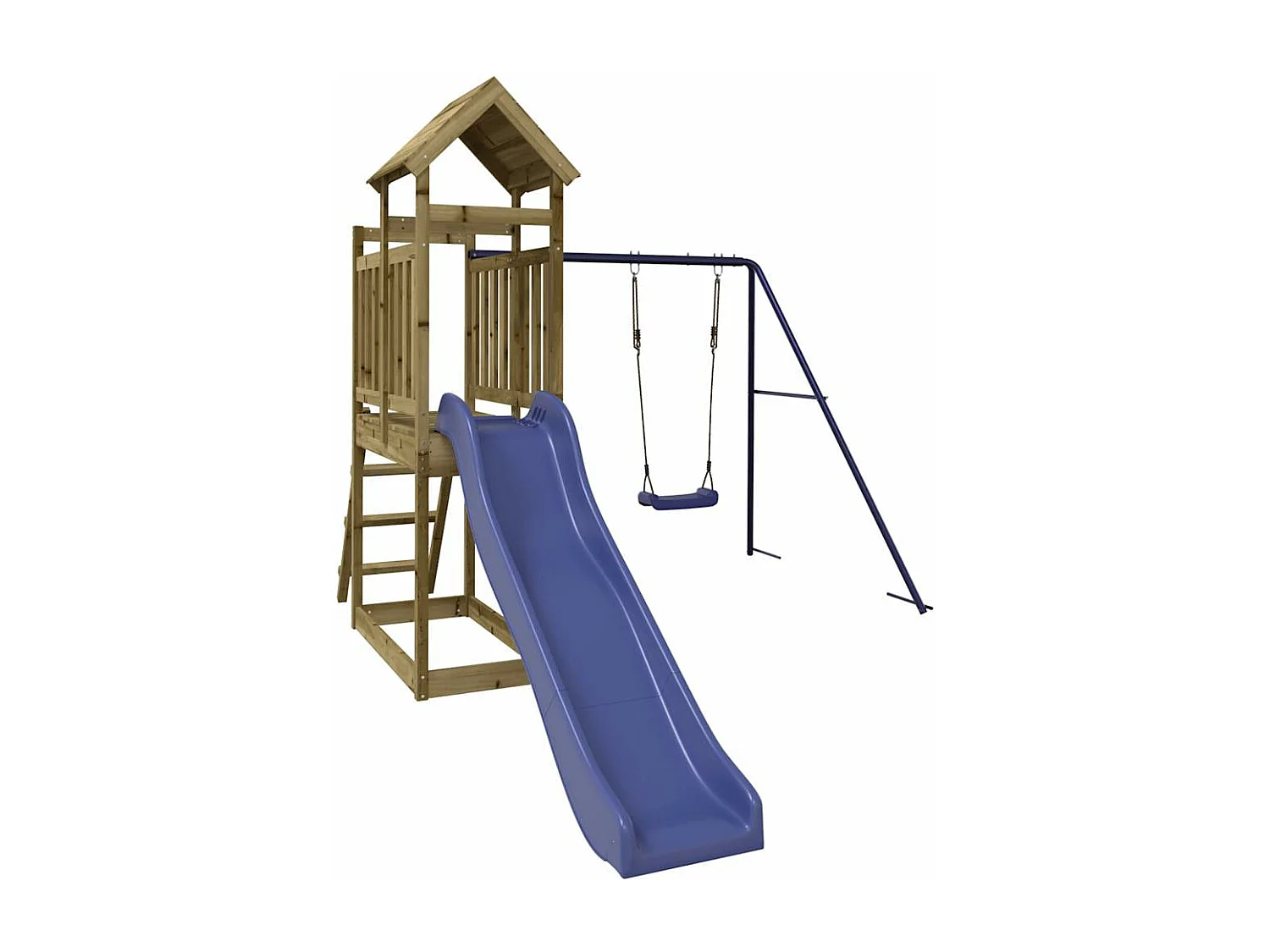 Aire de jeux d'extérieur bois de pin imprégné