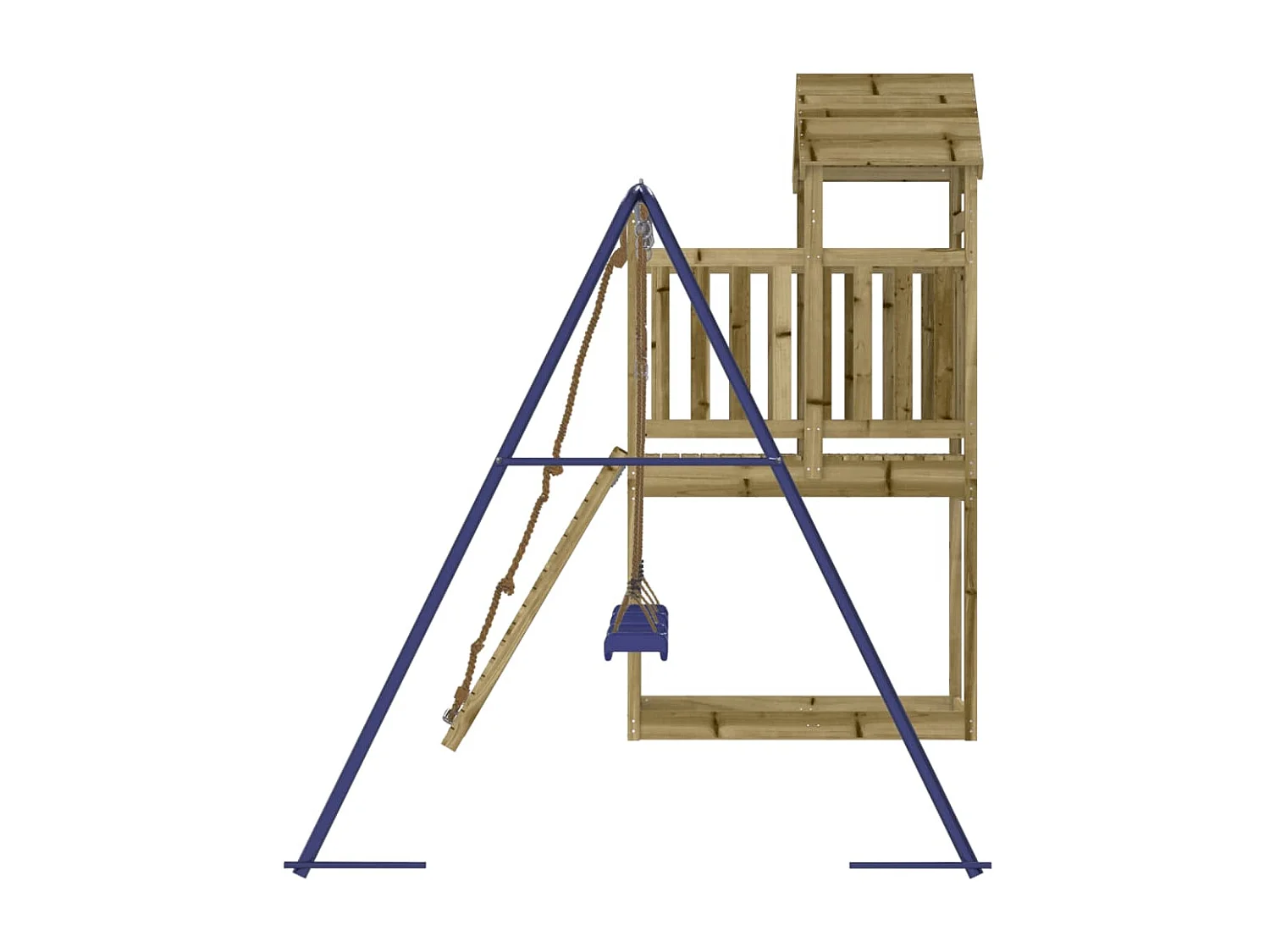 Aire de jeux d'extérieur bois de pin imprégné