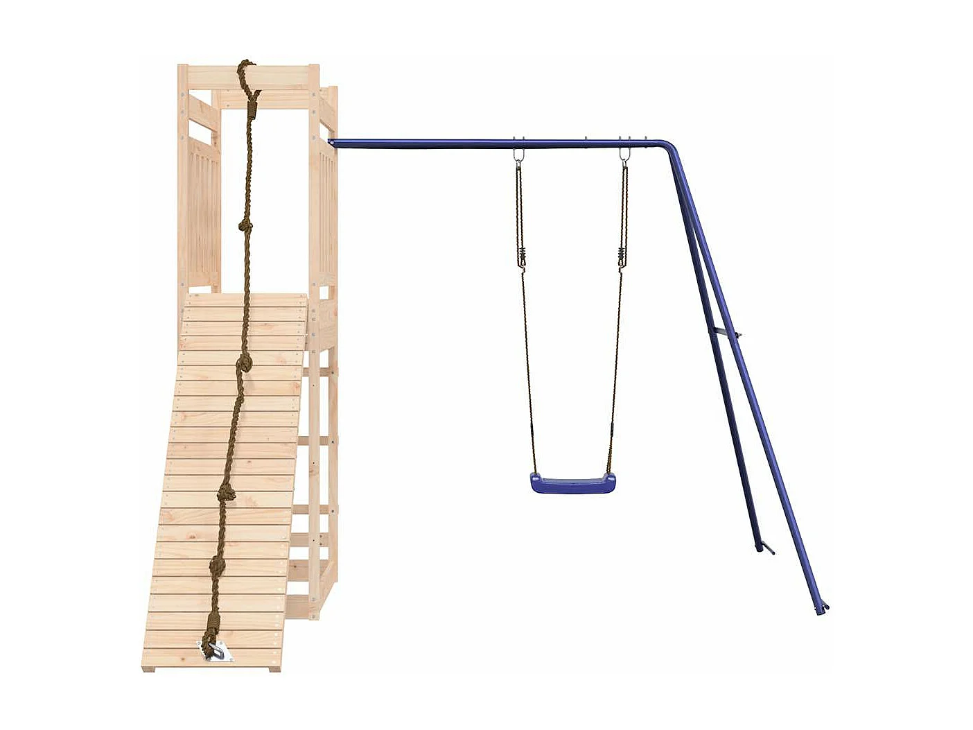 Aire de jeux d&#039;extérieur bois de pin massif