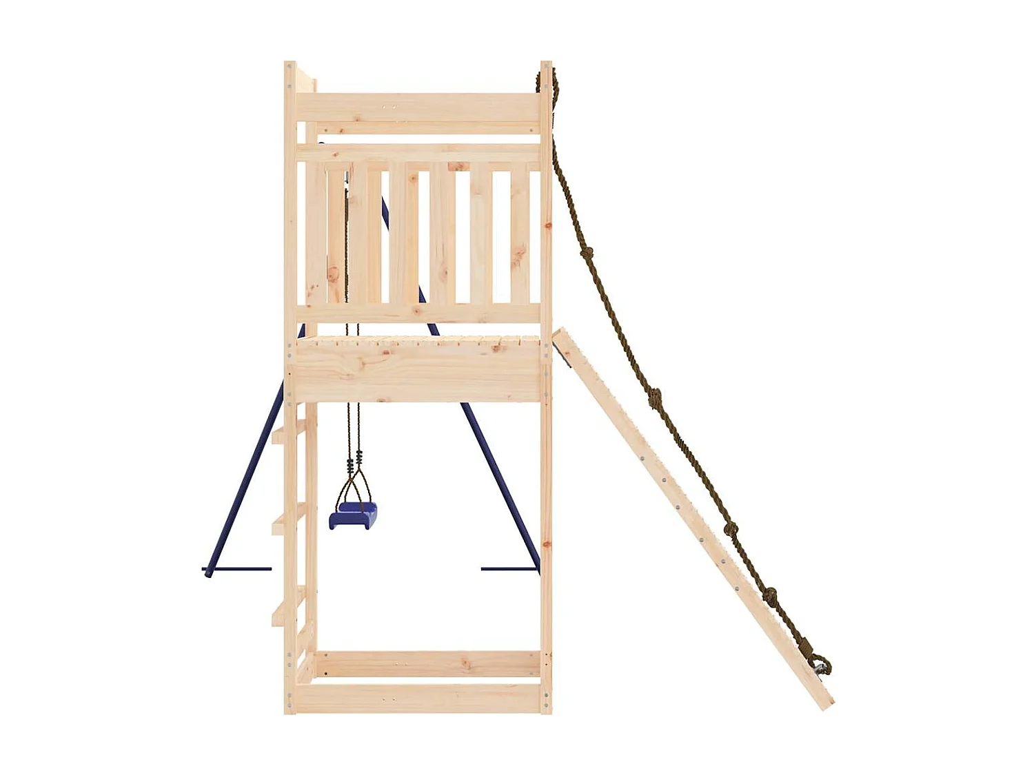 Aire de jeux d&#039;extérieur bois de pin massif