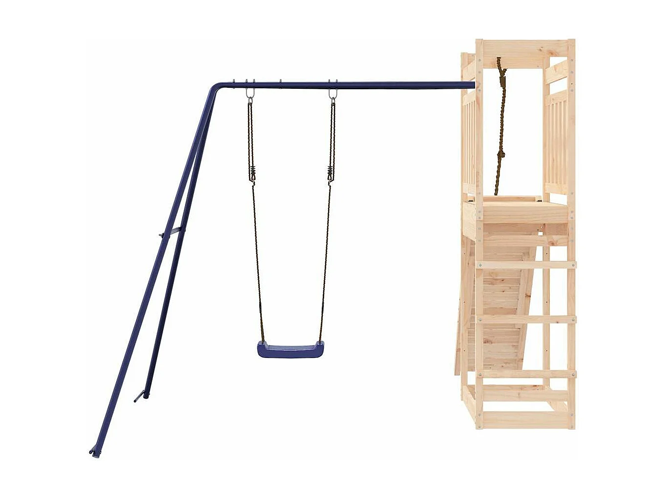 Aire de jeux d&#039;extérieur bois de pin massif