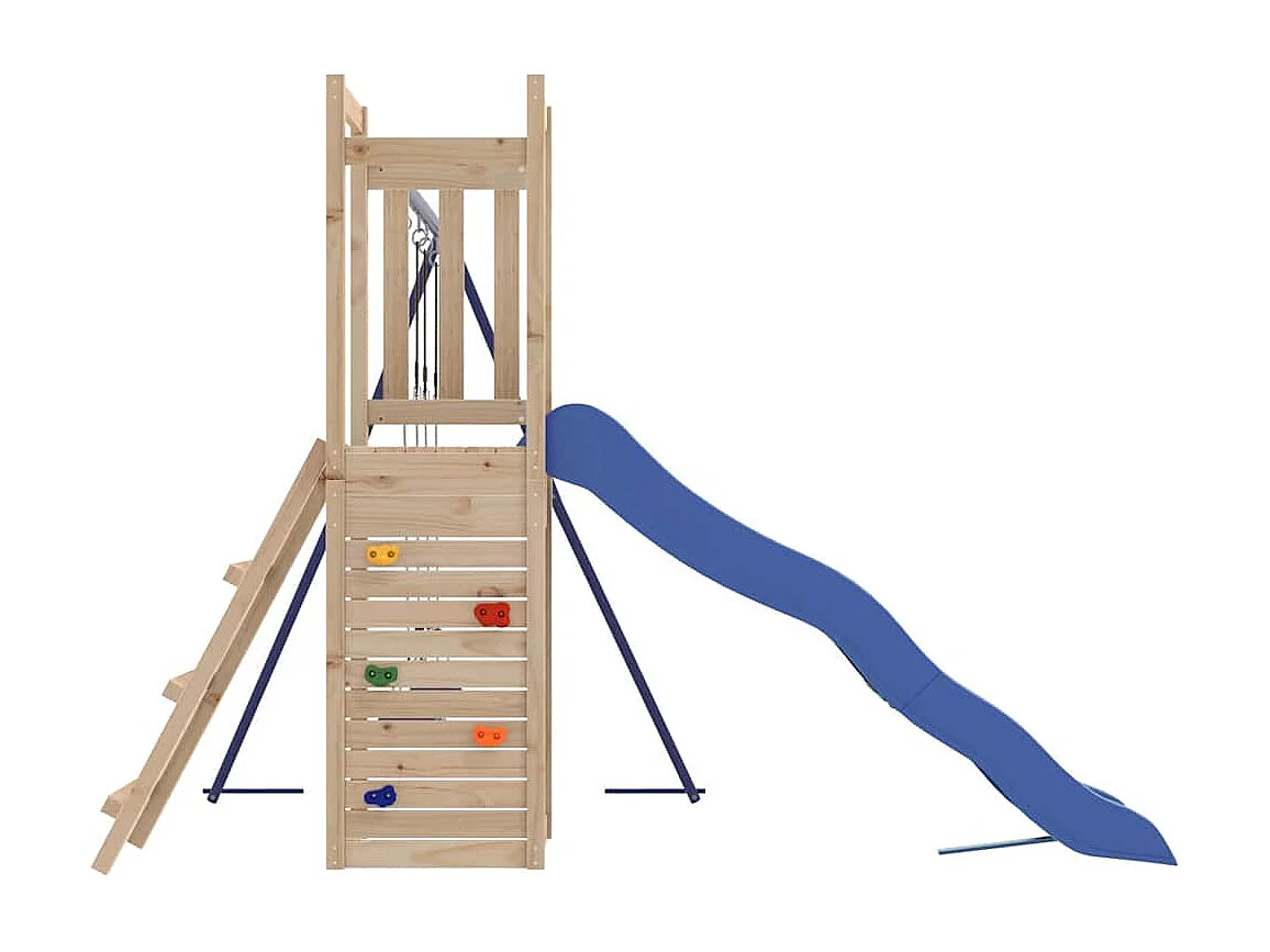 Aire de jeux d'extérieur bois de pin massif