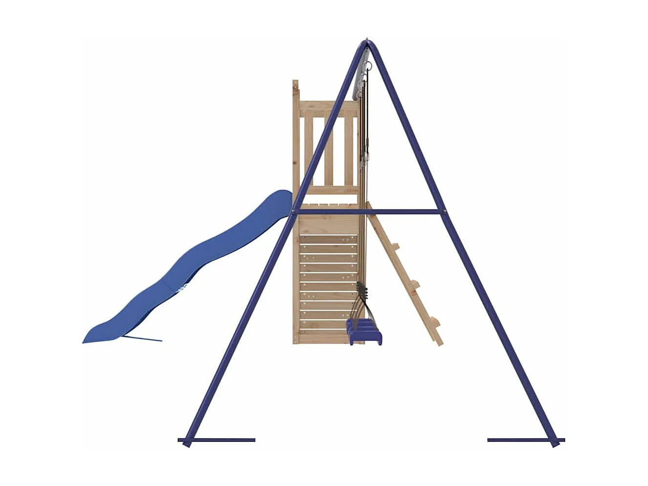 Aire de jeux d'extérieur bois de pin massif