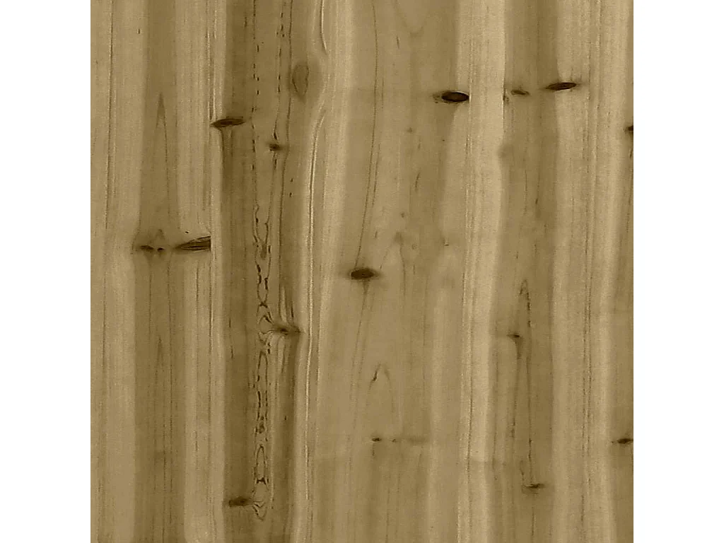 Maisonnette de jeu avec mur d'escalade bois de pin imprégné