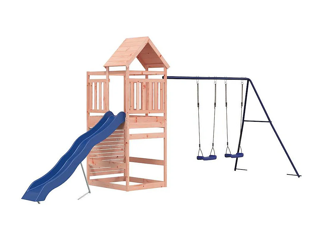 Aire de jeux d'extérieur bois massif de douglas