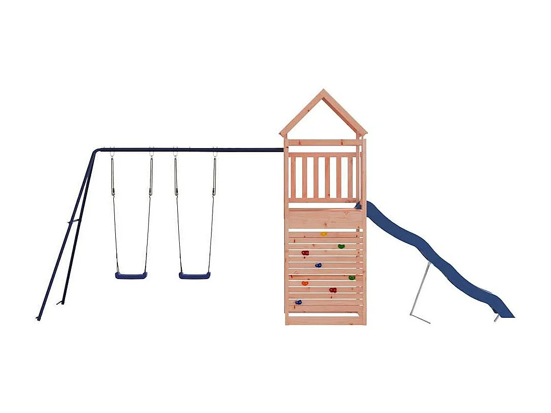 Aire de jeux d'extérieur bois massif de douglas