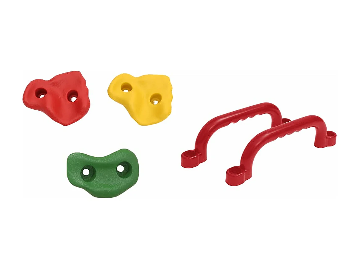 Schaukelsitz mit Strickleiter und Klettersteinen