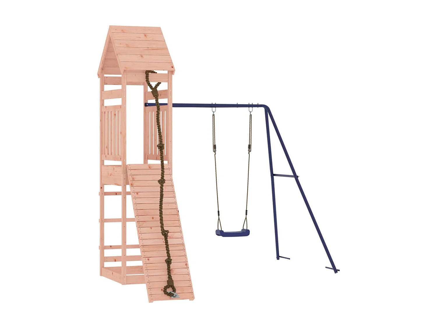 Parco giochi all'aperto in legno massello di douglas