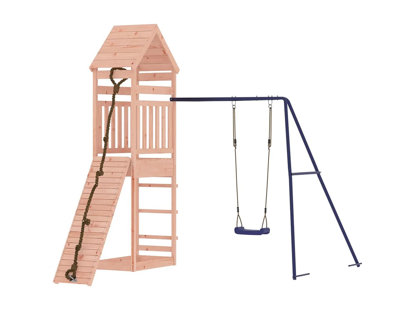 Parco giochi all'aperto in legno massello di douglas