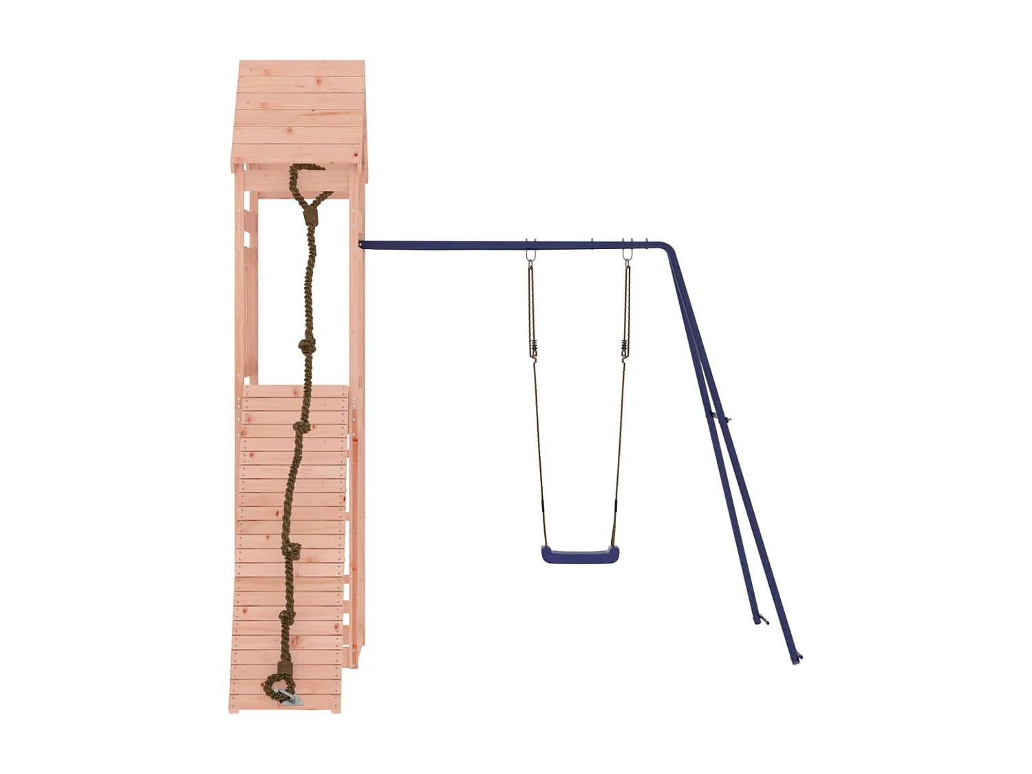 Parco giochi all'aperto in legno massello di douglas