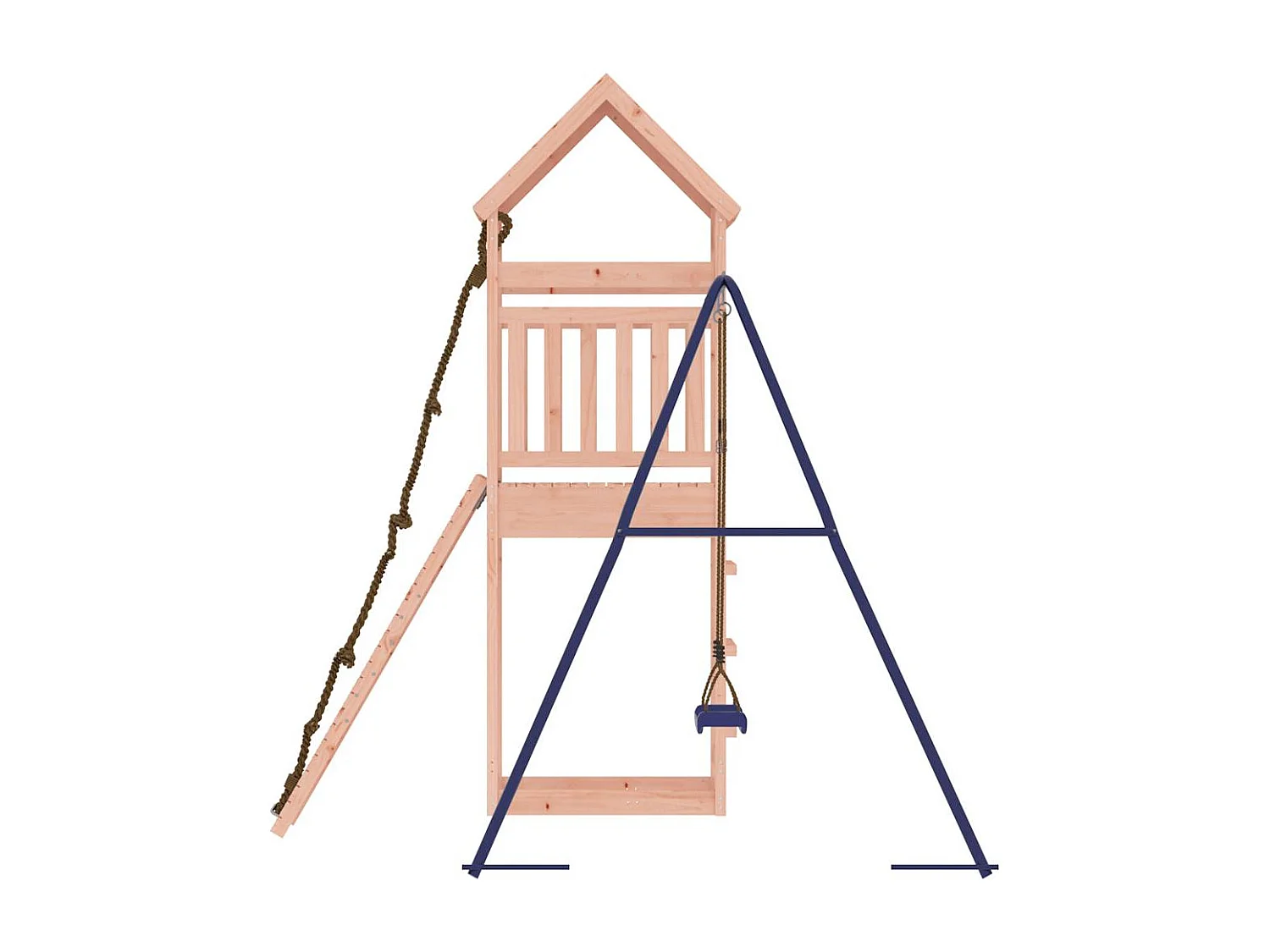 Parco giochi all'aperto in legno massello di douglas