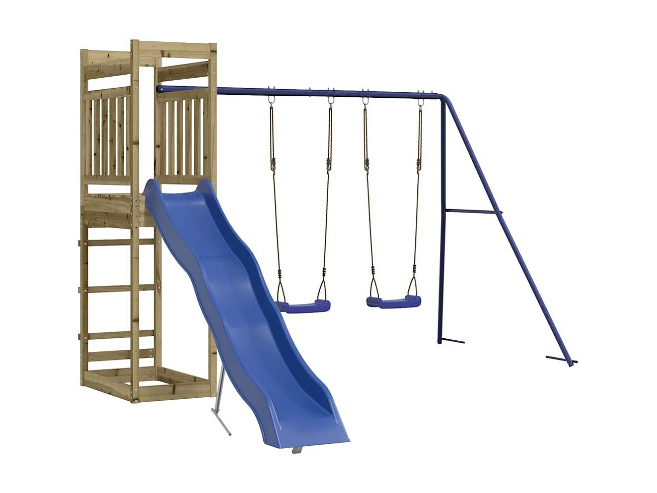 Aire de jeux d'extérieur bois de pin imprégné