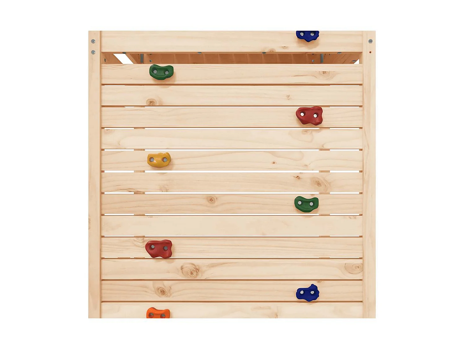 Parco giochi all'aperto in legno massello di pino