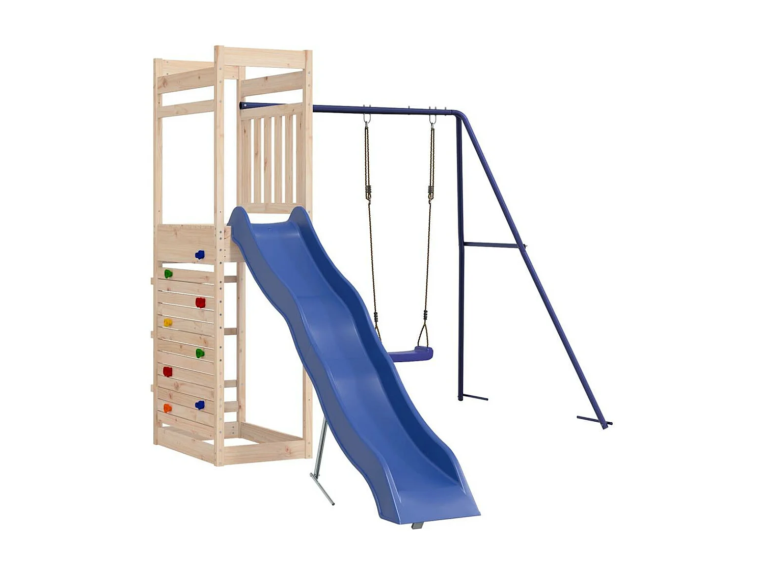 Aire de jeux d'extérieur bois de pin massif