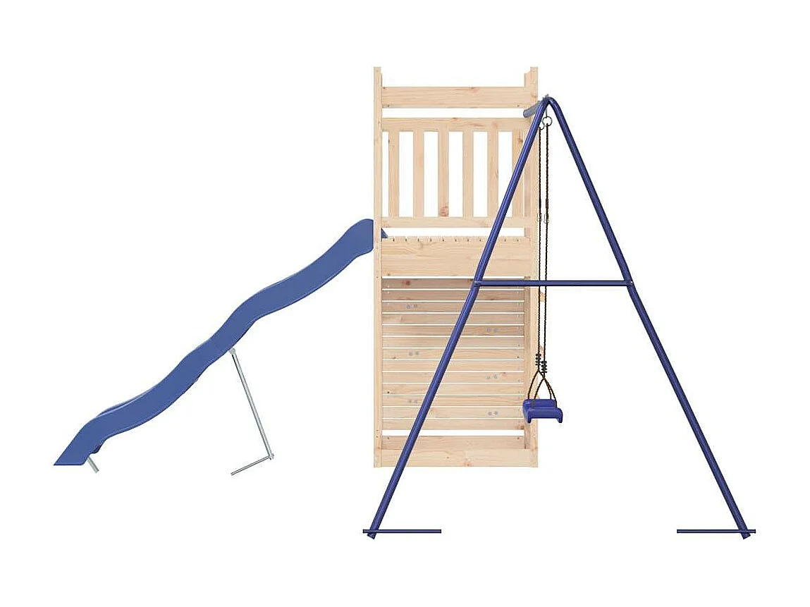 Aire de jeux d'extérieur bois de pin massif