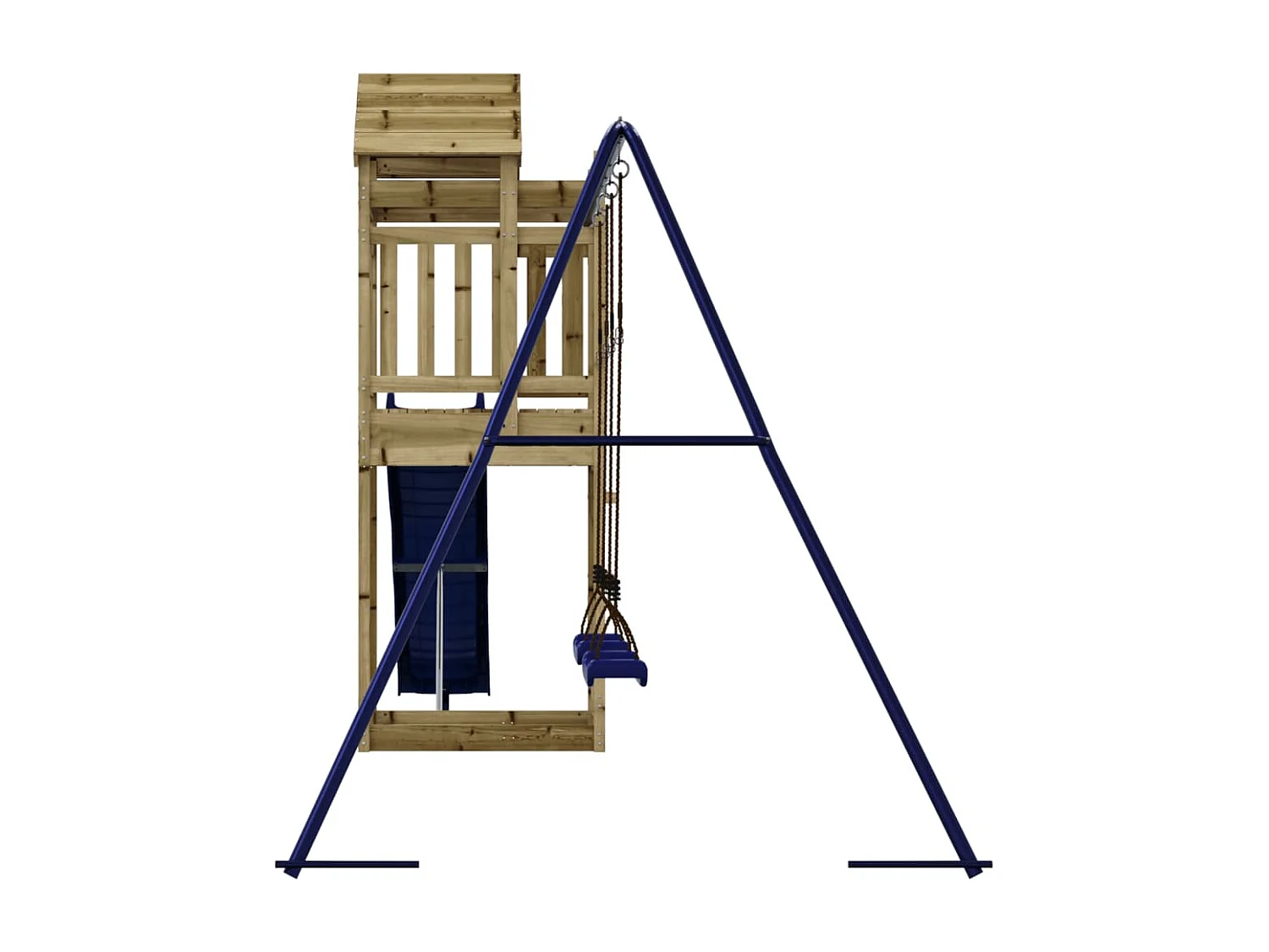 Aire de jeux d'extérieur bois de pin imprégné