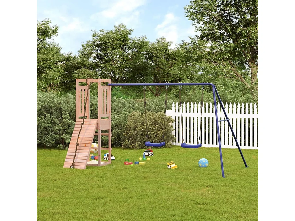 Aire de jeux d'extérieur bois massif de douglas