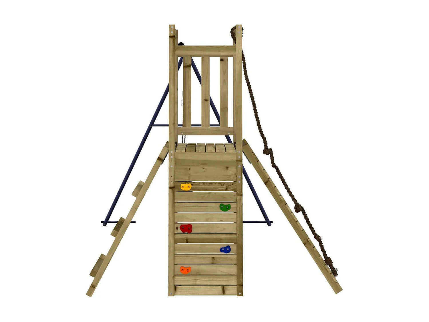 Aire de jeux d'extérieur bois de pin imprégné