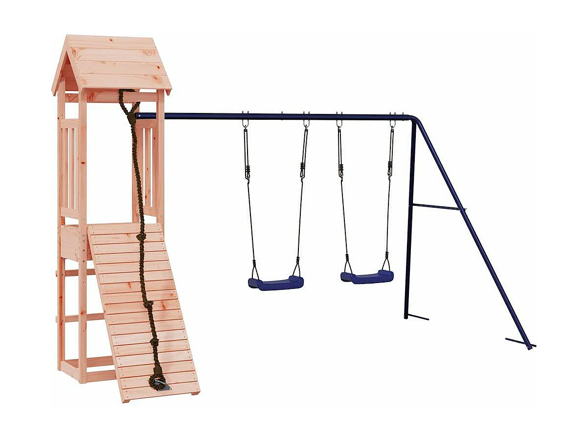 Aire de jeux d'extérieur bois massif de douglas