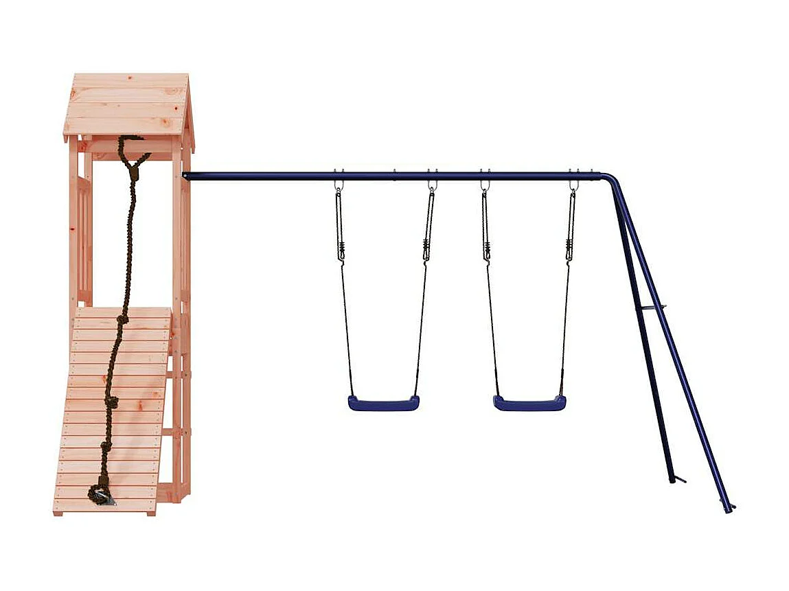 Aire de jeux d'extérieur bois massif de douglas