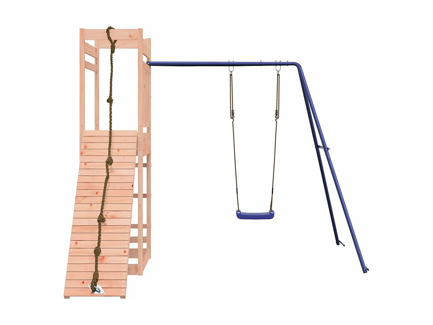 Parco giochi all'aperto in legno massello di douglas