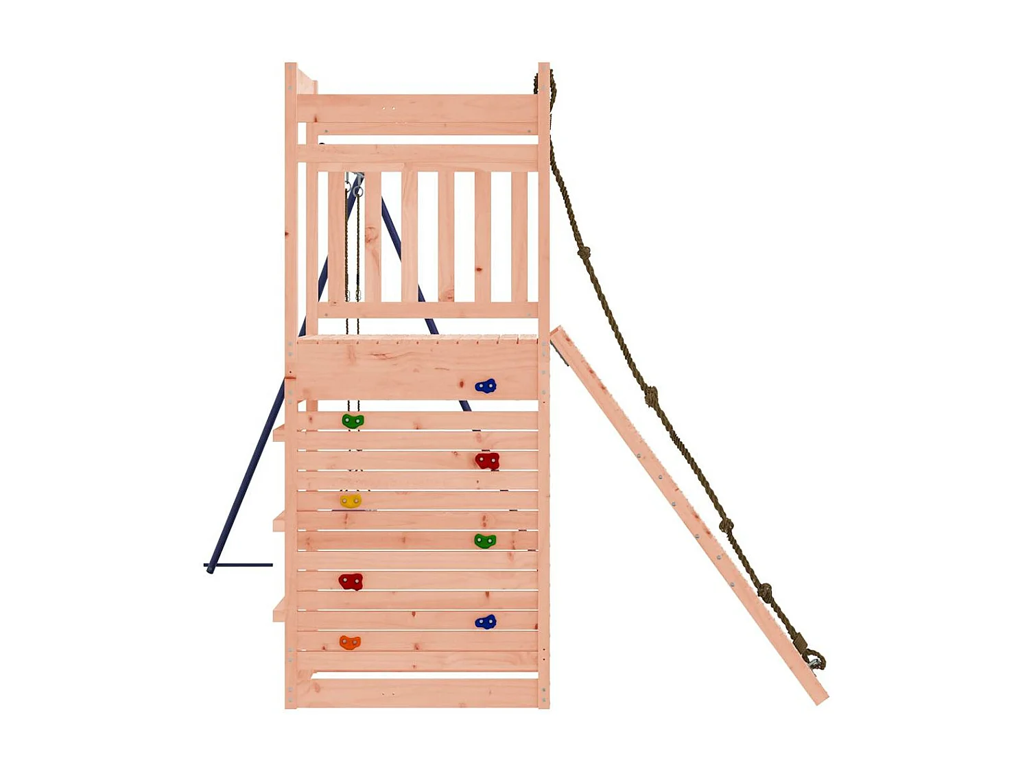 Parco giochi all'aperto in legno massello di douglas